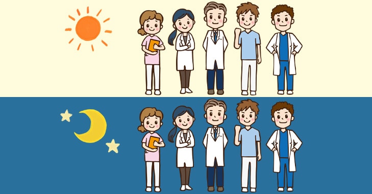 働いているスタッフがいつも同じ