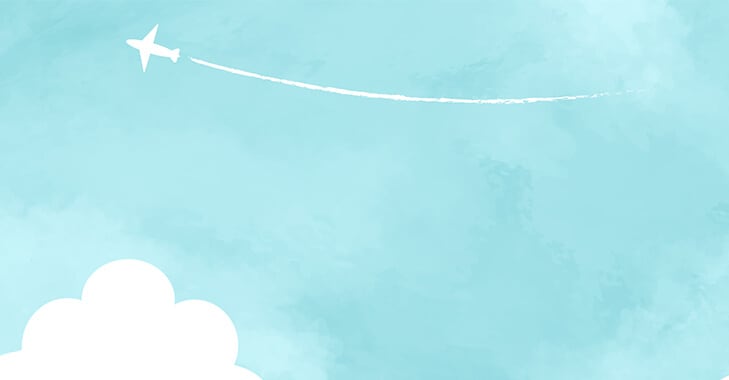 機内で健康に影響しやすい4つのポイント