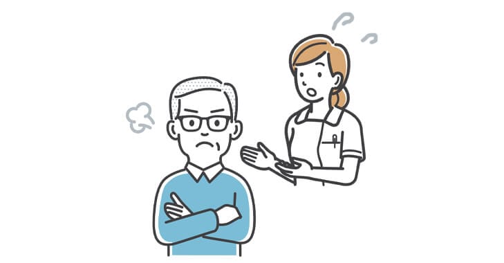 近すぎず遠すぎず　患者家族との向き合い方