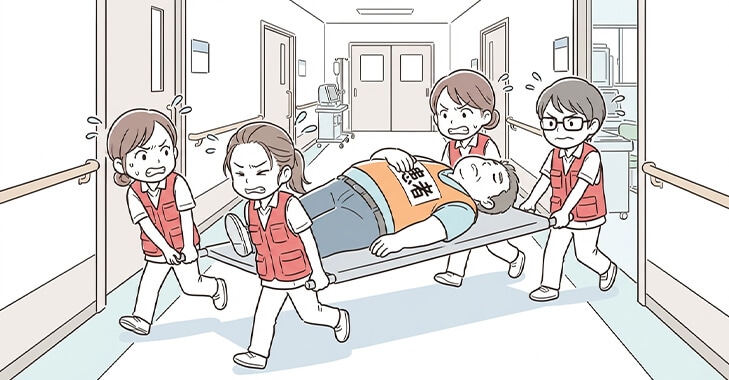 患者役のミスキャスト