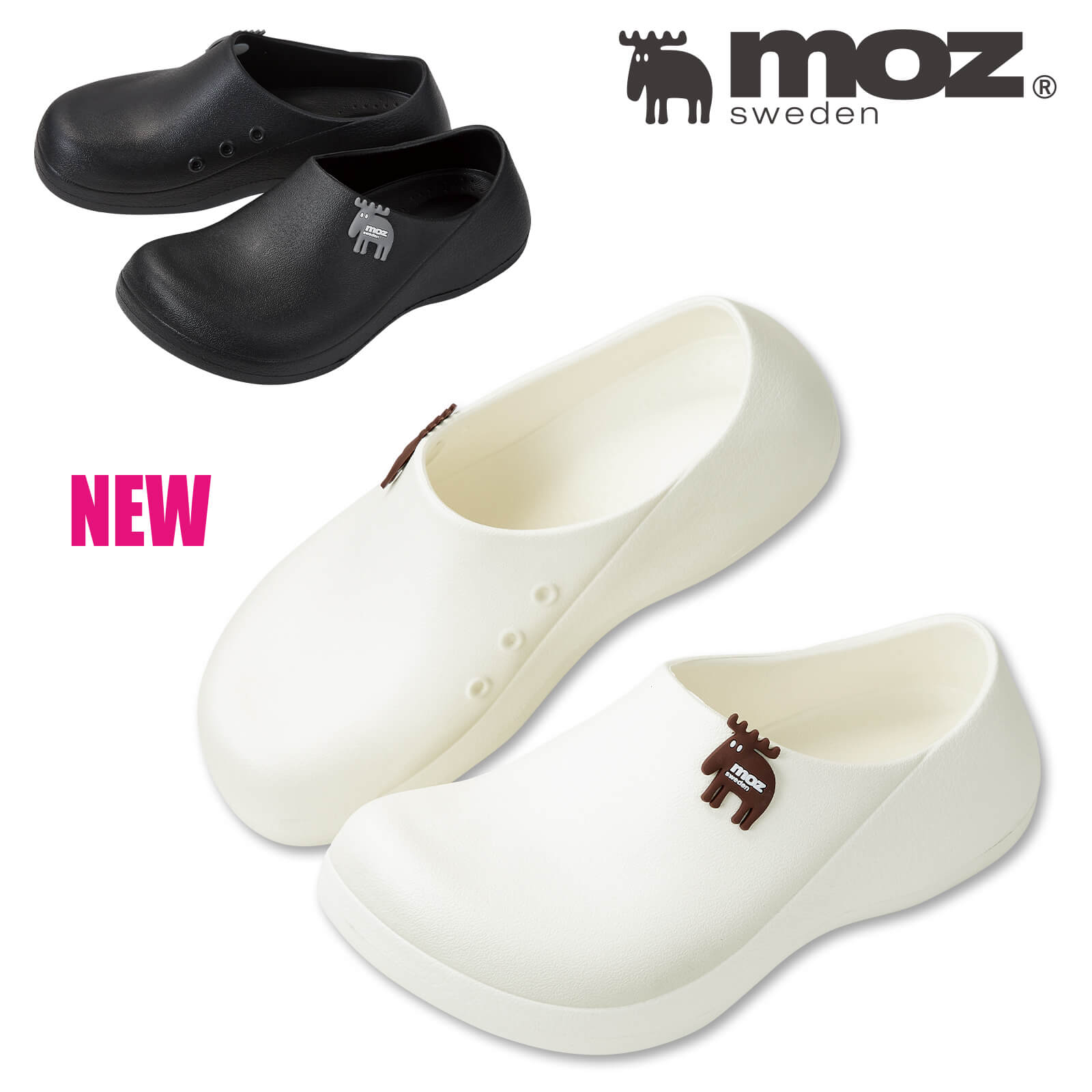 ＜moz＞ジビッツ付きEVAスリッポン