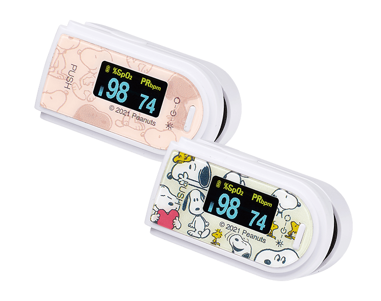＜スヌーピー＞<br>パルスオキシメーター