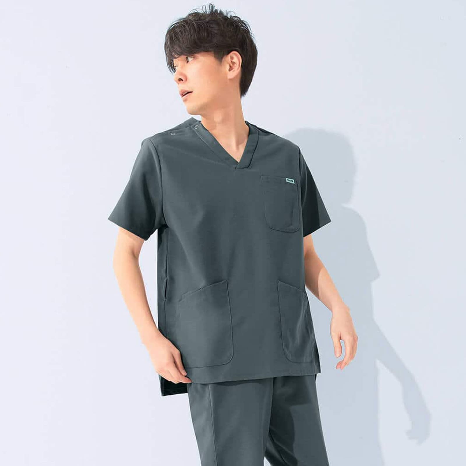 ＜moz＞なめらかストレッチ肩スナップスクラブ(男女兼用)