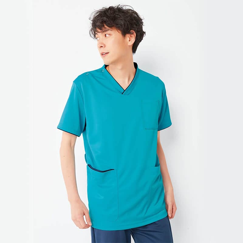 パウダーストレッチ 肩スナップスクラブ(男女兼用)