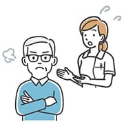 近すぎず遠すぎず　患者家族との向き合い方