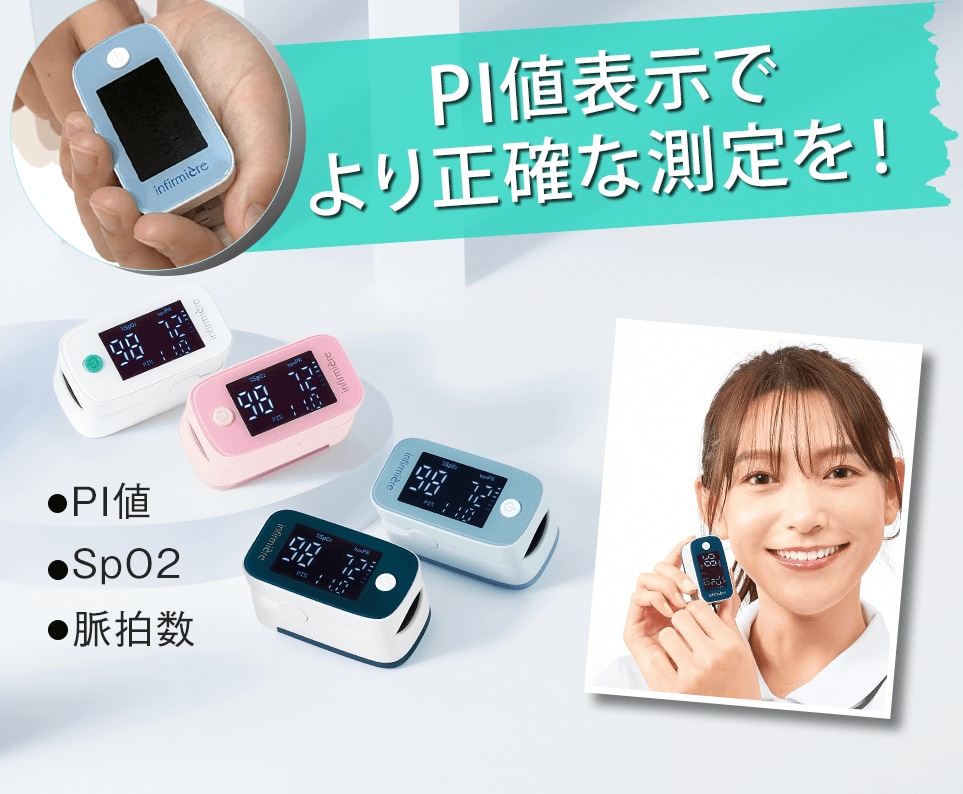 PI値表示でより正確な測定を