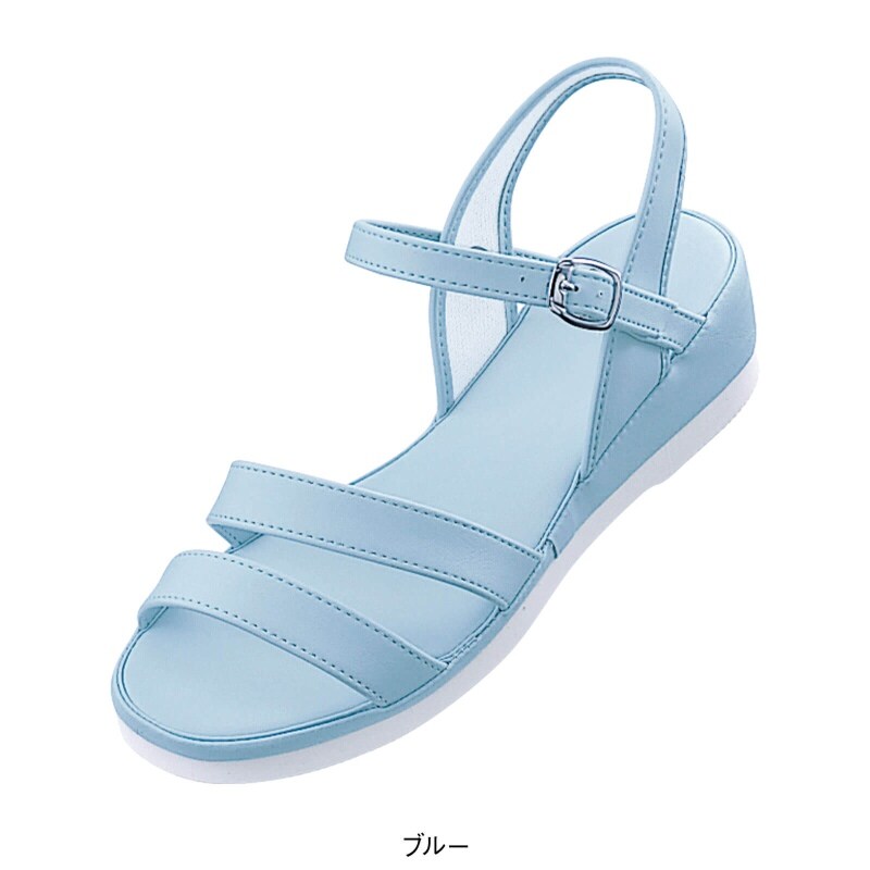 O脚修正サンダル 2バンド ナースサンダル 看護師 ナース の通販ならアンファミエ