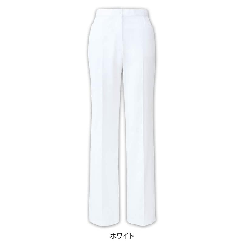 ※制電ツイル ストレートパンツ ラベンダー