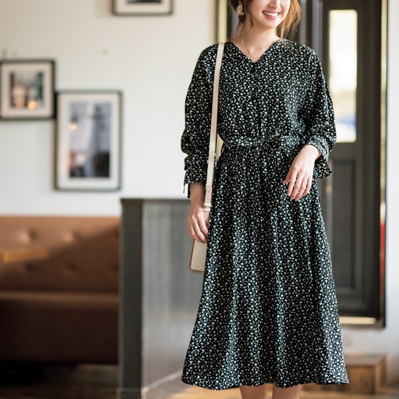 リトルミイのプリントワンピース ファッション雑貨 看護師 ナース の通販ならアンファミエ