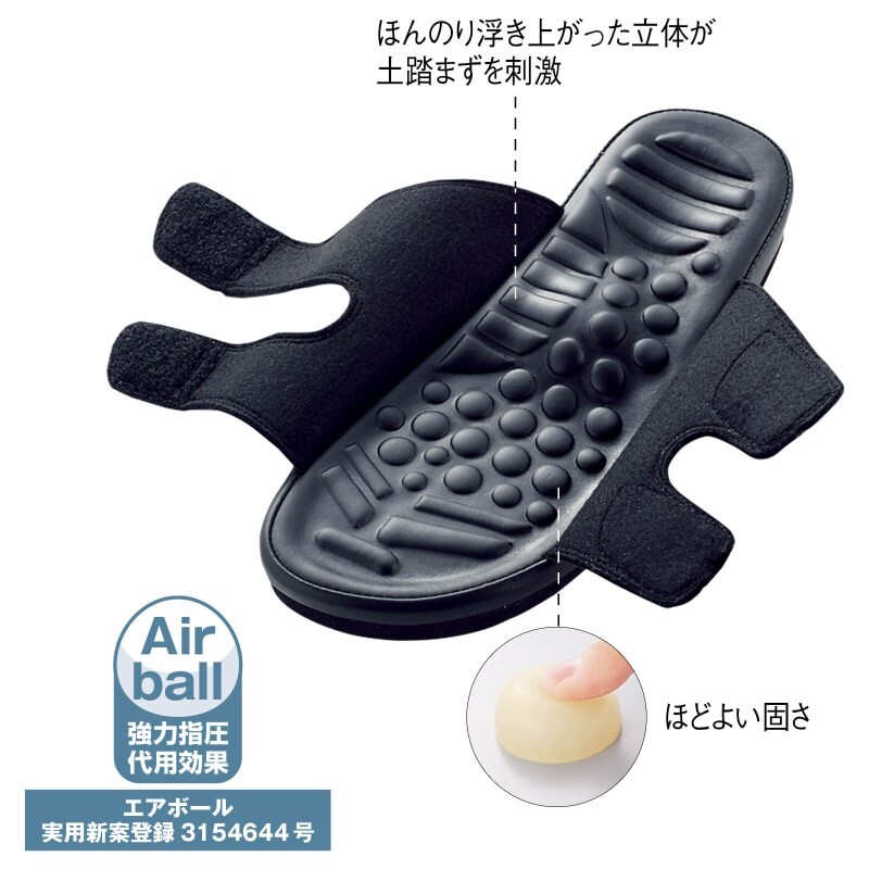 エアボールマッサージメンズサンダル ナースサンダル 看護師 ナース の通販ならアンファミエ