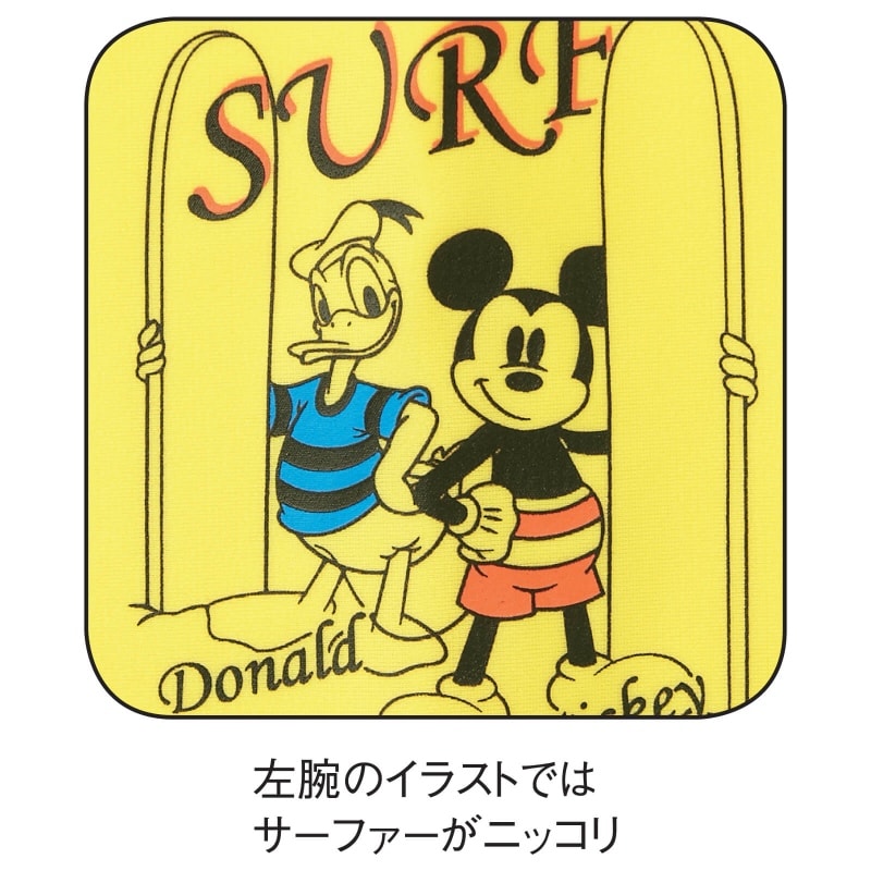 ミッキー ドナルド ラッシュガードパーカー 訪問介護 介護 看護師 ナースグッズの通販ならアンファミエ