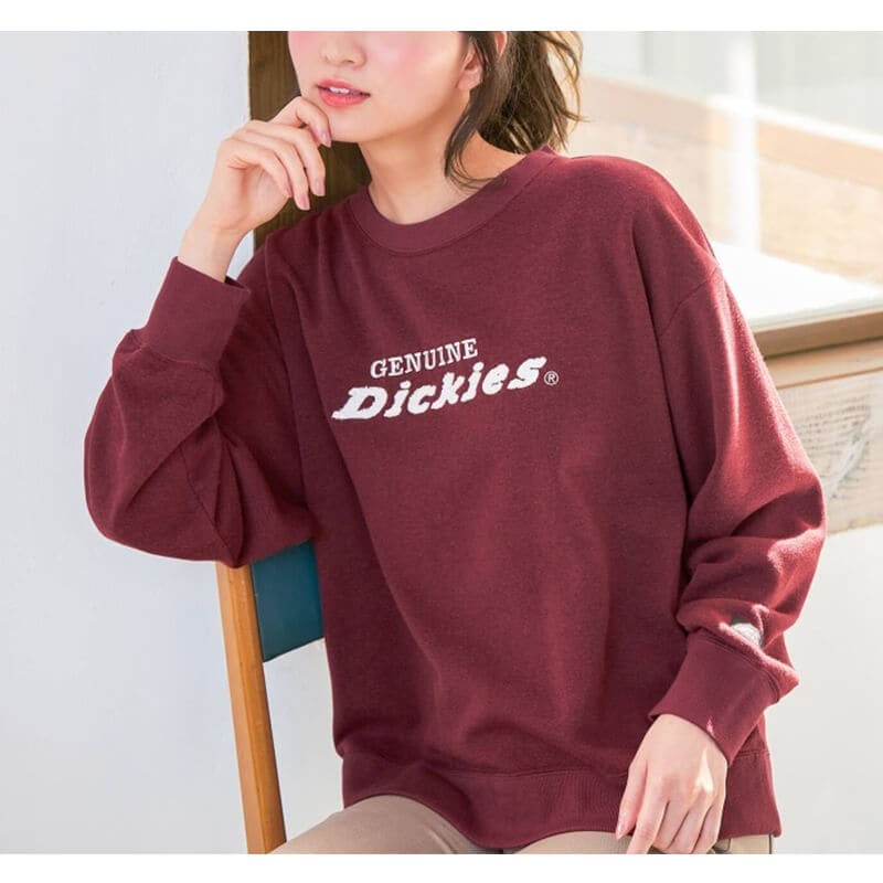 ＜GENUINE Dickies＞裏起毛サガラ刺繍スウェット