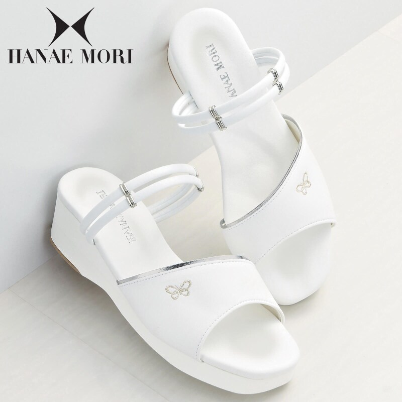 ハナエモリ カーブカットデザイン2wayサンダル ナースサンダル 看護師 ナース の通販ならアンファミエ