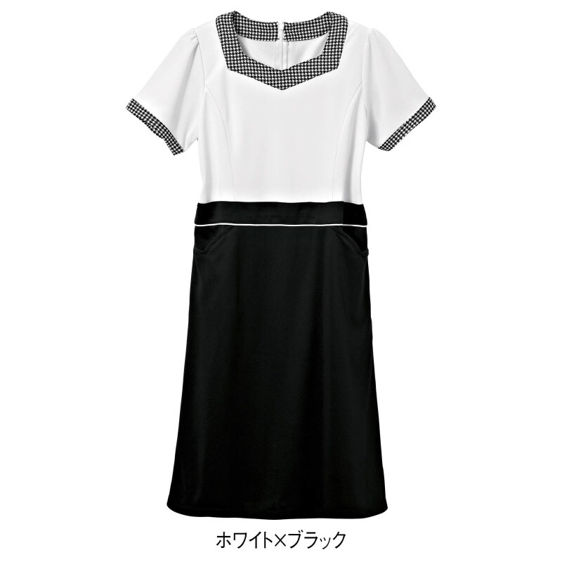 ビューティウェア ウエスト切替ストレッチワンピース 白衣 ナース服 ナースウェア 看護師 ナース の通販ならアンファミエ