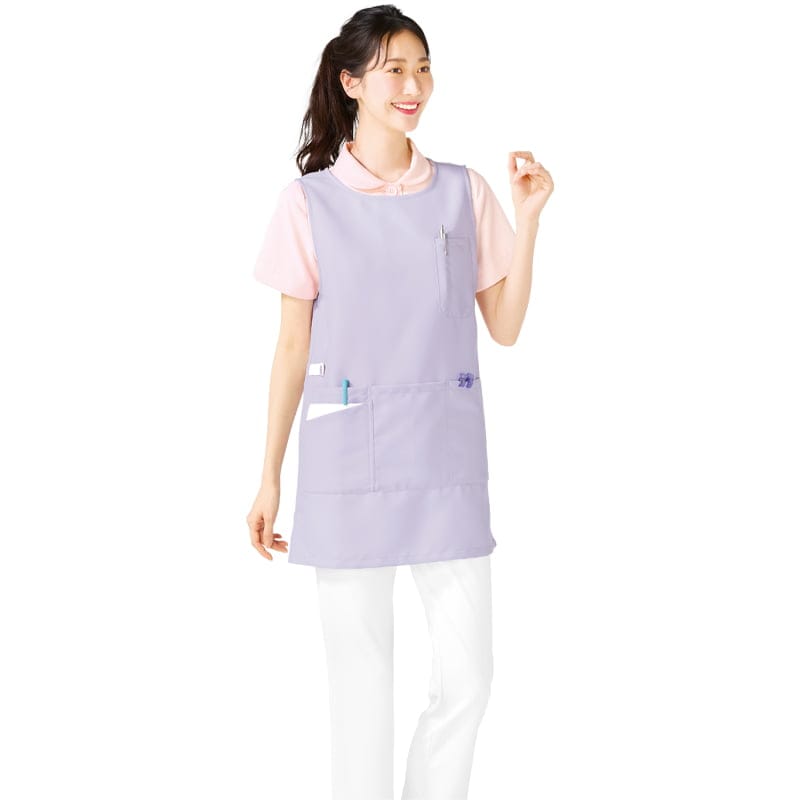 撥水抗菌防汚ノーアイロンエプロン(男女兼用)