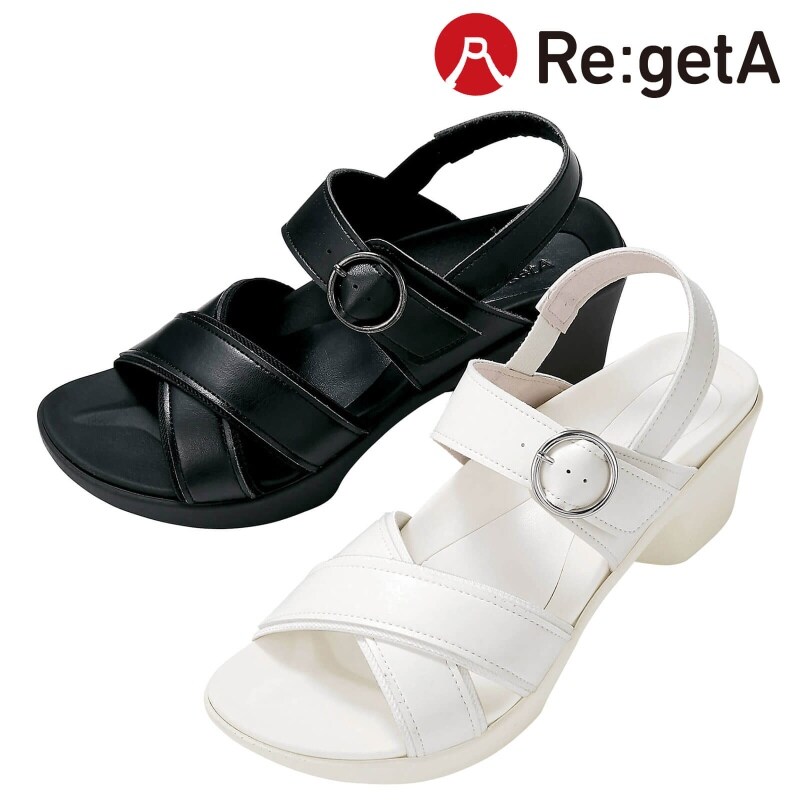 リゲッタ ワーク ソフトインソールクロスベルトサンダル ナースシューズ 看護師 ナース の通販ならアンファミエ