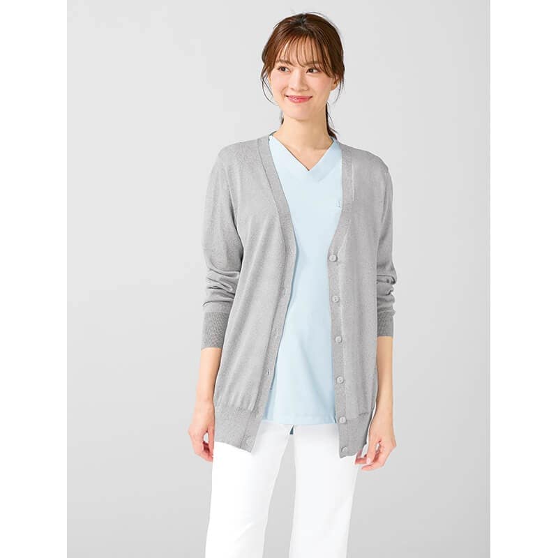 ＩＣＥ　ＣＬＥＡＮ丸洗いＯＫ！ＵＶ対策・毛玉になりにくいカーディガン（ロング丈）