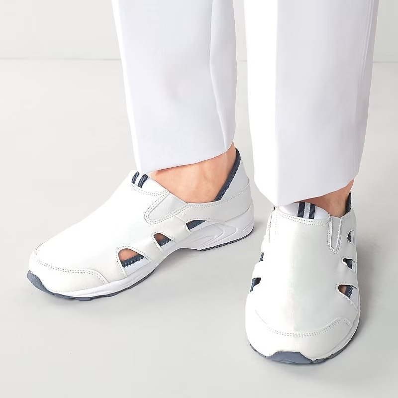 幅広4E 2WAYスリッポンシューズ(低反発中敷付き)