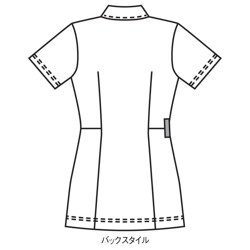 ＜ナガイレーベン＞配色トリミングジャケット