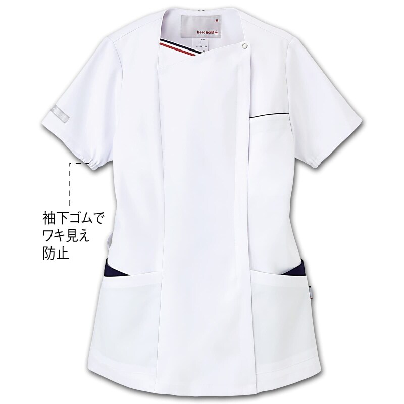 ☆<ルコックスポルティフ>ハイストレッチツイル前開きジャケット