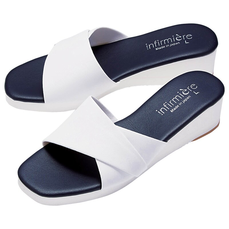 疲れにくい超軽量切替えサンダル ナースサンダル 看護師 ナース の通販ならアンファミエ