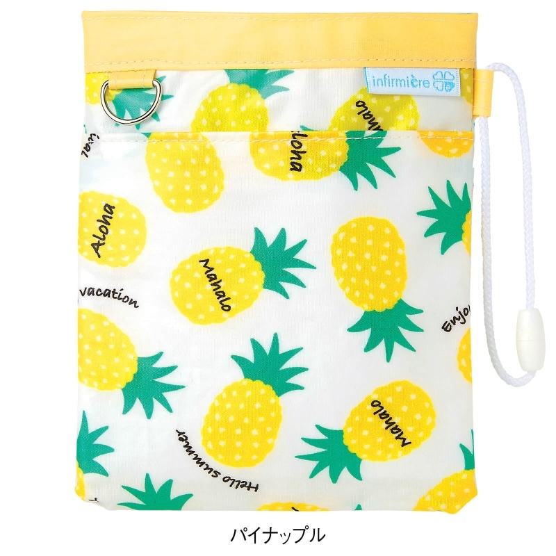 ひも付きソフトペンケース