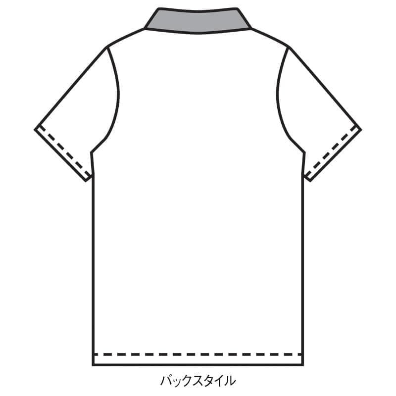 -3℃遮熱！接触冷感UVカットさらさら吸汗速乾ポロシャツ(男女兼用)