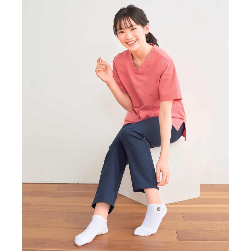 Bt21 アンクル丈刺繍ソックス パンスト ソックス 看護師 ナース の通販ならアンファミエ