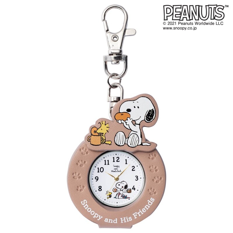 スヌーピー ダイカットキーチェーンウォッチ ナースグッズ 医療雑貨 看護師 ナース の通販ならアンファミエ