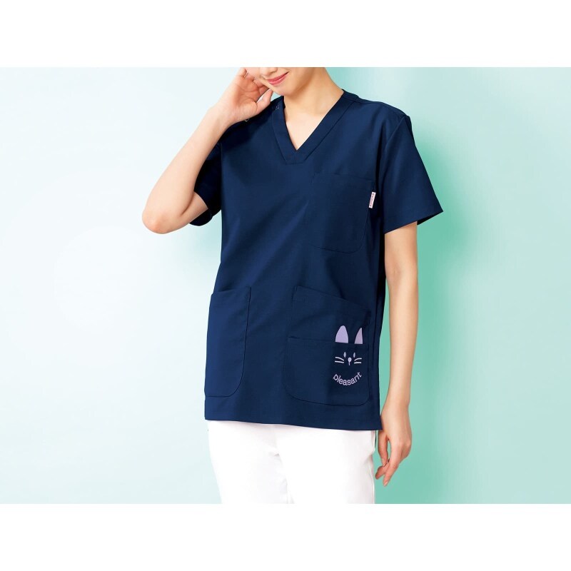 すみっコぐらし スクラブ 白衣 ナース服 ナースウェア 看護師 ナース の通販ならアンファミエ