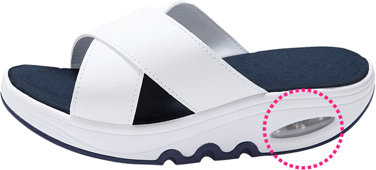 エアーパーツ内蔵