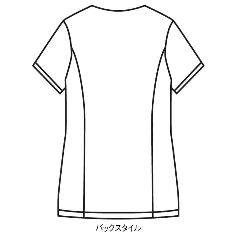 ☆＜moz＞なめらかストレッチ前ファスナースクラブ(レディース): 白衣