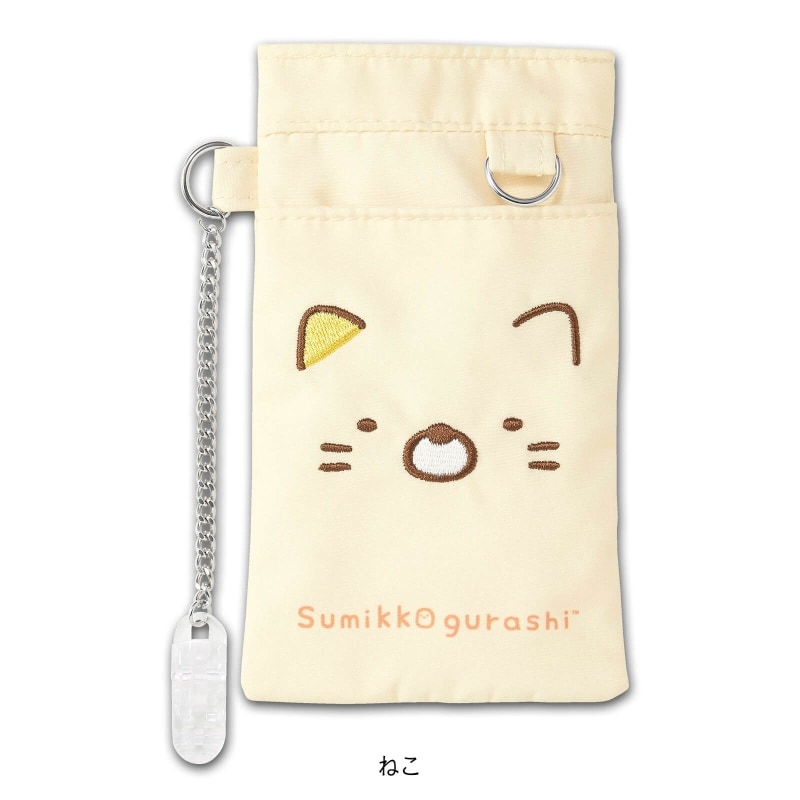 すみっコぐらし クリップ付きフェイススリムペンケース ナースグッズ 医療雑貨 看護師 ナース の通販ならアンファミエ