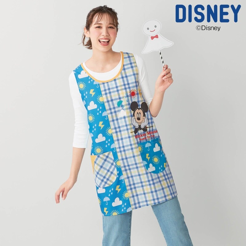 ディズニー ミッキー お天気エプロン エプロン 予防衣 看護師 ナース の通販ならアンファミエ ディズニー ミッキー お天気エプロン エプロン 予防衣 看護師 ナース の通販ならアンファミエ