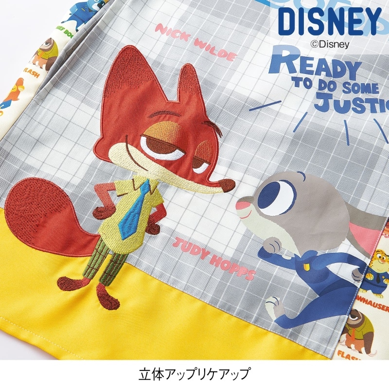 ディズニー ズートピア チェック柄切替エプロン エプロン 予防衣 看護師 ナース の通販ならアンファミエ ディズニー ズートピア チェック柄切替エプロン エプロン 予防衣 看護師 ナース の通販ならアンファミエ
