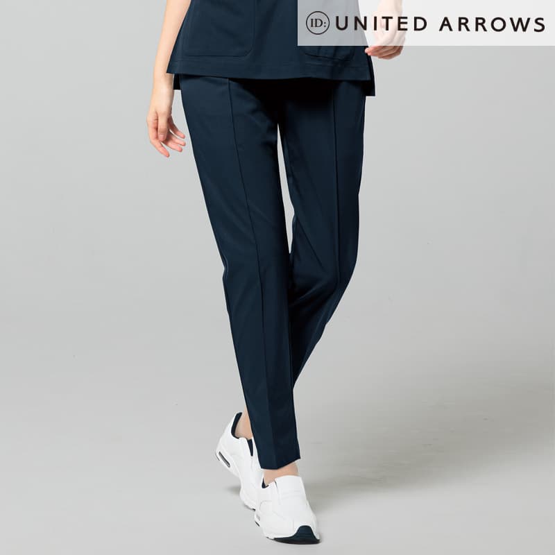 ☆＜UNITED ARROWS＞ウィメンズストレッチスクラブ パンツ: 白衣