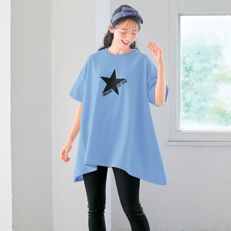 ＜CONVERSE＞フレアチュニック
