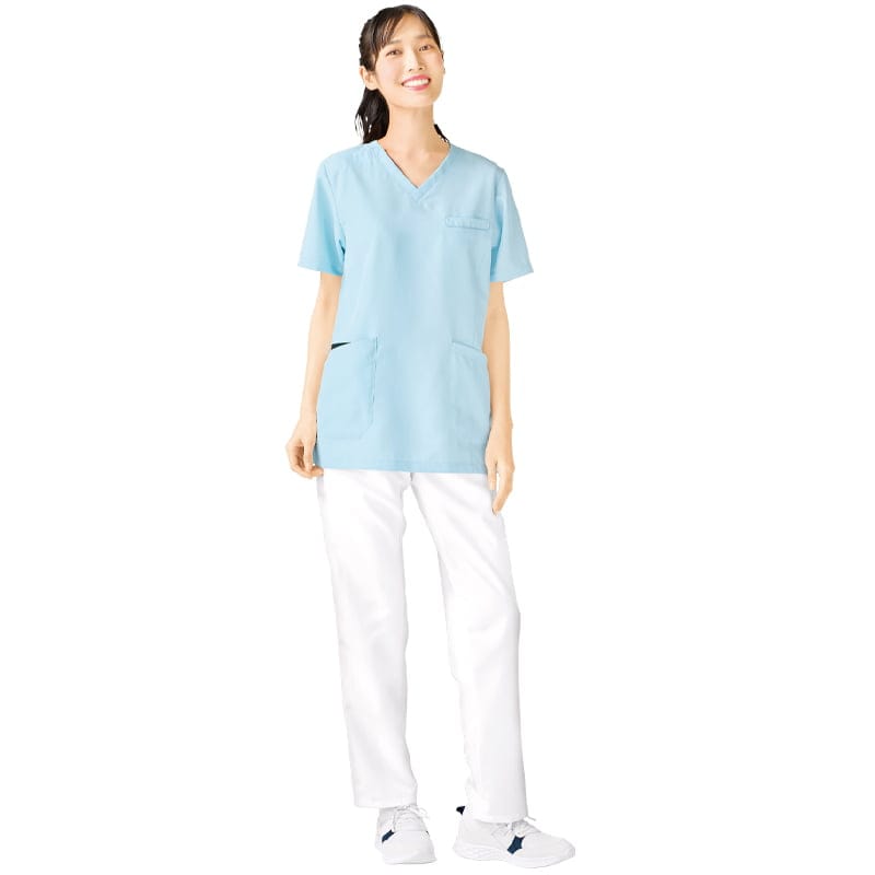 涼みドライ 点タッチ速乾軽量スクラブ(男女兼用)