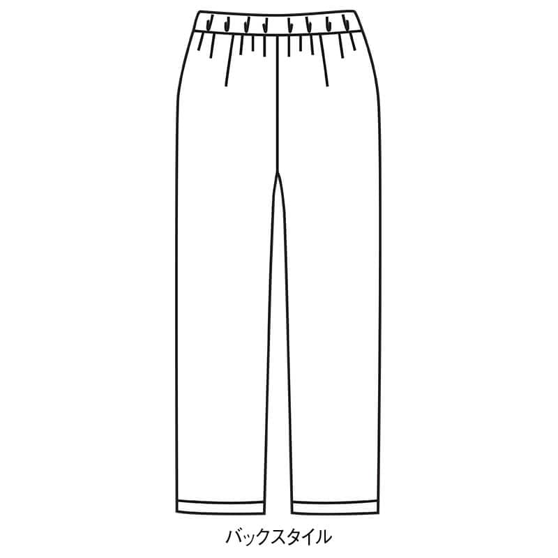 ビューティウェア ワッフルストレッチソフトワイドパンツ