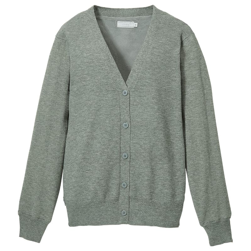 ★さらにあったか！袖まで裏地付きウォッシャブルやわらかカーディガン(レギュラー丈)