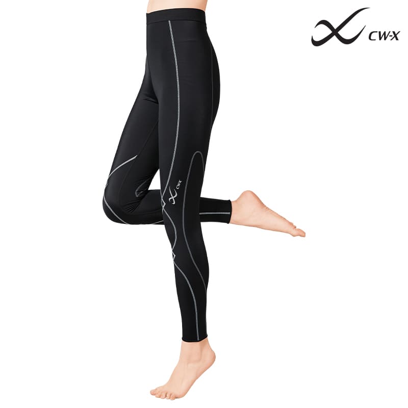 ＜CW-X＞独自のテーピング原理で着地の衝撃から守る股関節・ひざサポートタイツ