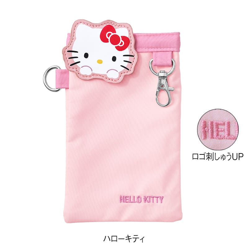<サンリオキャラクターズ>モチーフ付きポケットインペンケース