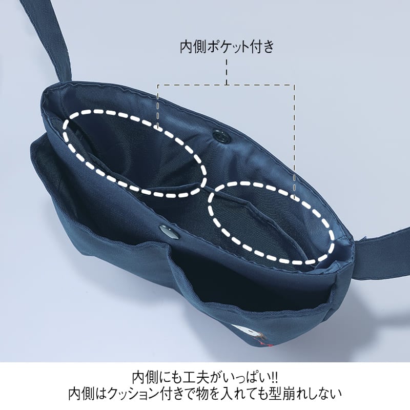 ＜サンリオキャラクターズ＞大容量ラウンドウエストポーチ