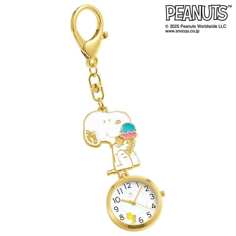 ★＜スヌーピー＞エポキーチェーンウォッチ