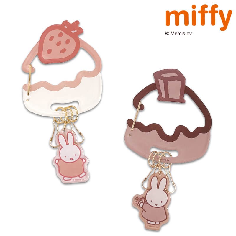 <ミッフィー>フローラ&スイーツキーリング