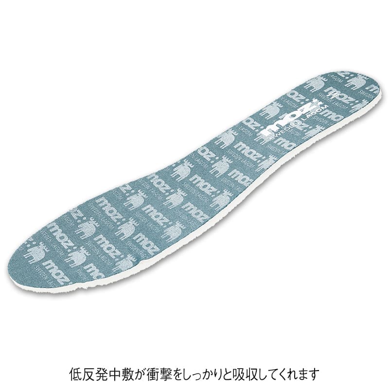 <moz> 厚底エルクデザインスニーカー(低反発中敷付き)
