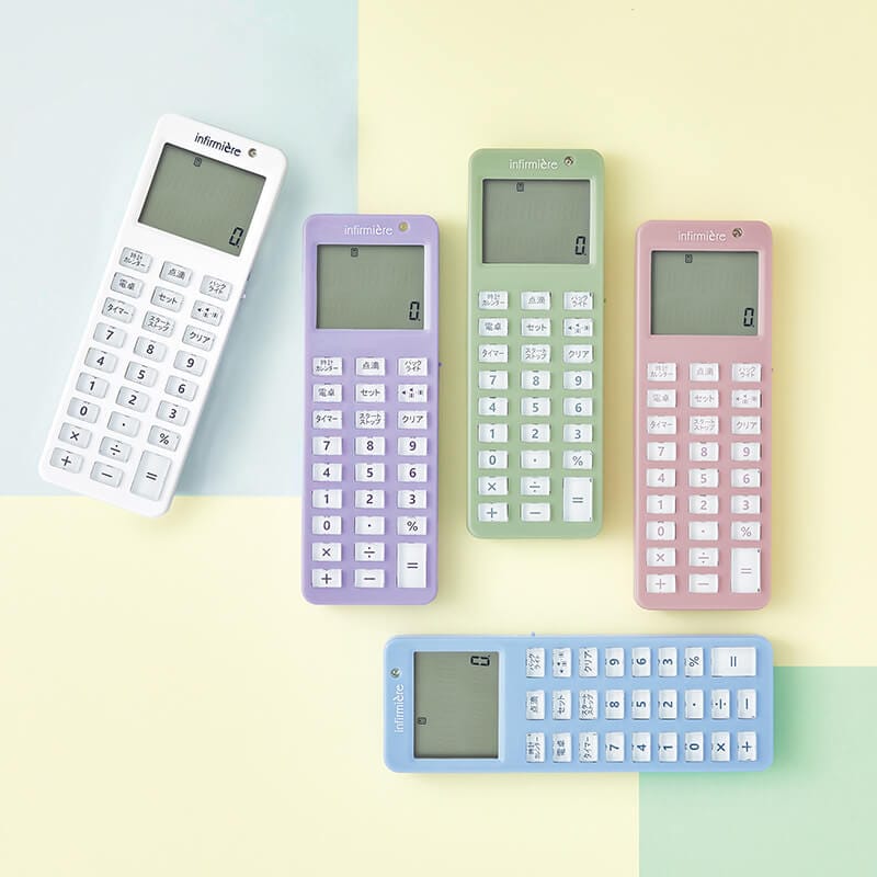 ★サイドスイッチ電卓付点滴タイマー