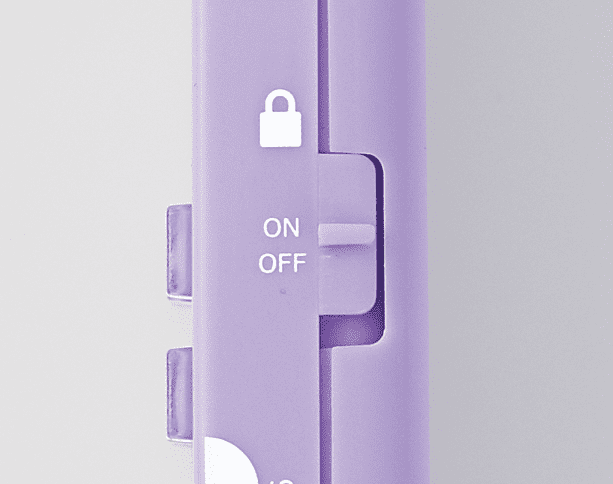 サイドスイッチでロック切替