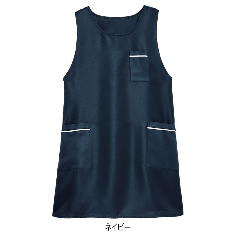 お尻が隠れる美シルエット！ウエスト周りフリーサイズエプロン