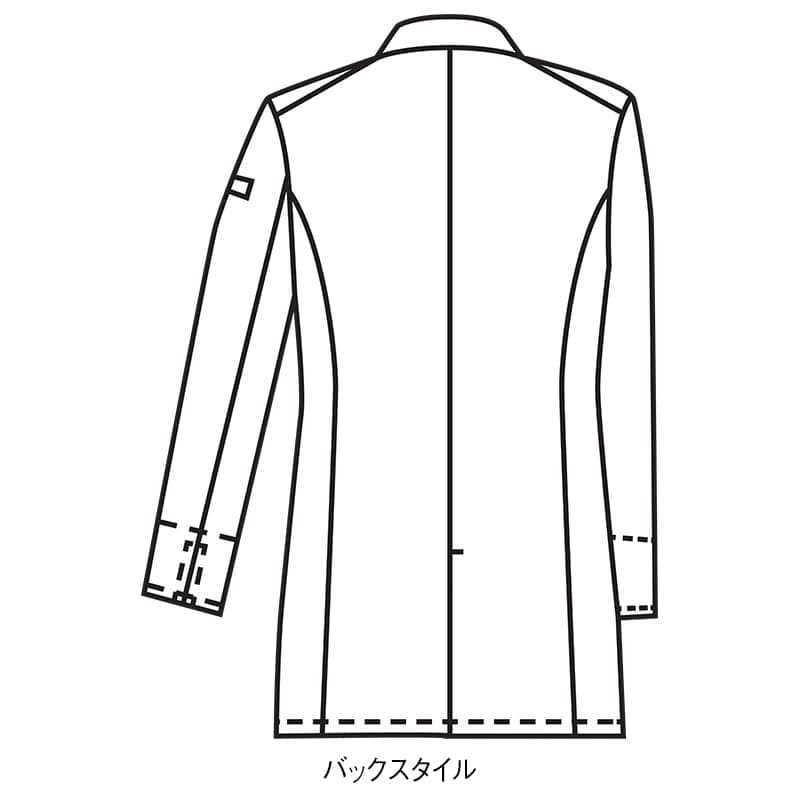 ＜ナチュラルビューティー＞美ラインショート丈ドクターコート